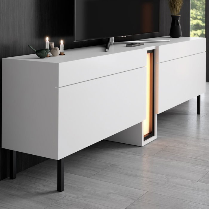 Hanah Home Soporte para TV Nova - Blanco